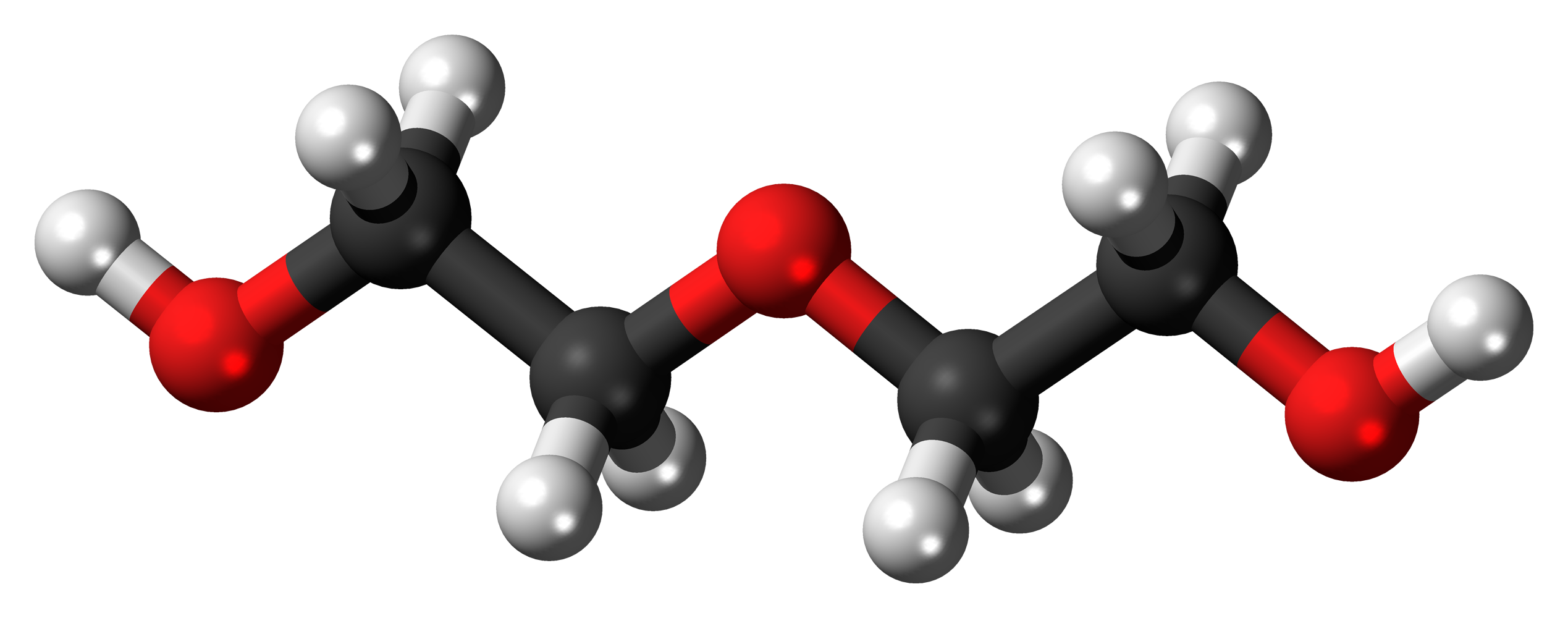 فرمول شیمیایی در اتیلن گلیکول