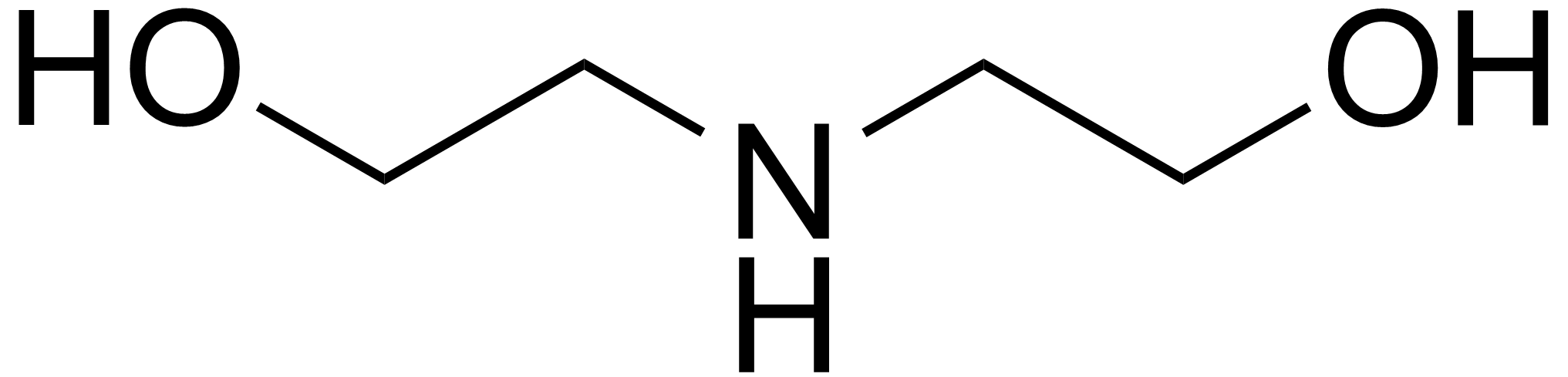 فرمول شیمیایی دی اتانول آمین